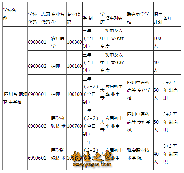 招生專業(yè)