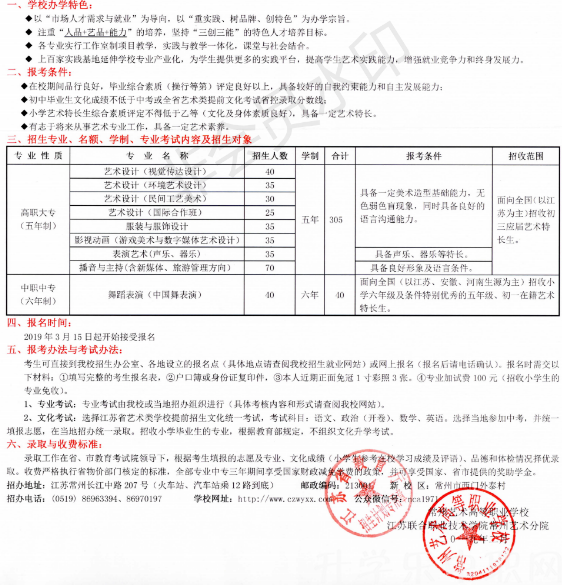 江蘇中職學(xué)校，常州藝術(shù)高等職業(yè)學(xué)校，